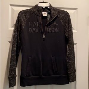 Authentic Harley Davidson sweater/pocket shirt